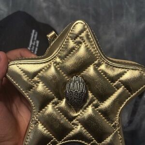 Kurt Geiger Gold Star Quilted Shoulder Bag